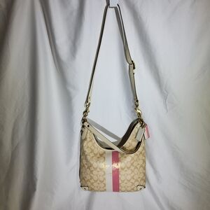 Coach Beige and‎ Pink Women's Bag